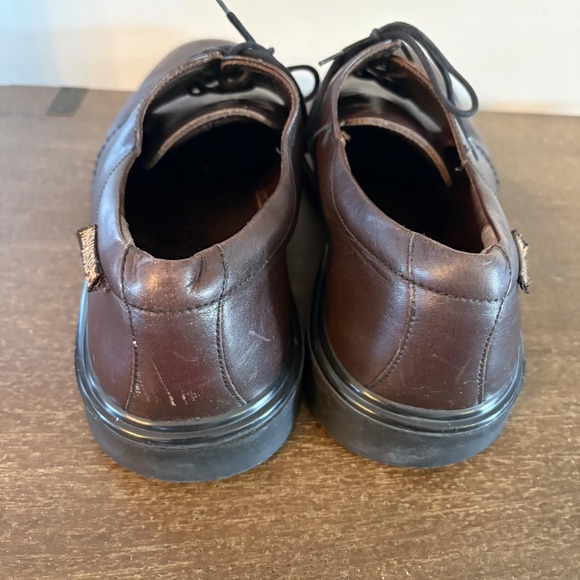 Mephisto Shoes Mens Size 11 Brown Leather Derby Comfort Dress Lace Up Square Toe main image 5
